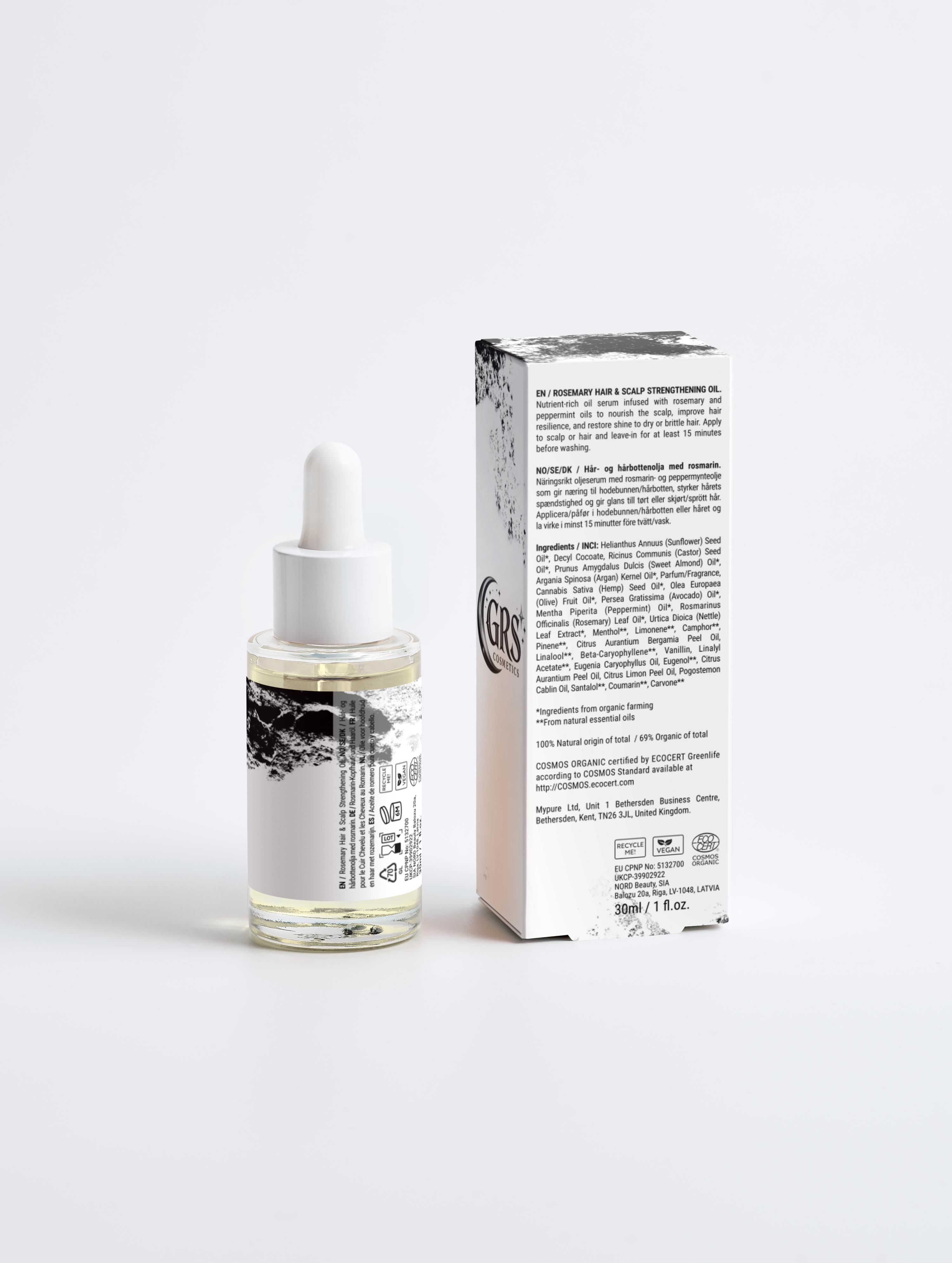 🌿GRS Rosemary Hair & Scalp Strengthening Oil🌿